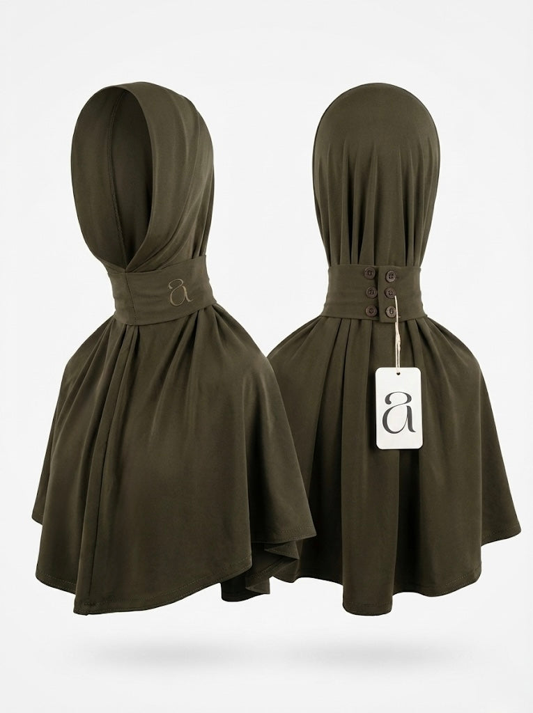 Olive Instant Hijab