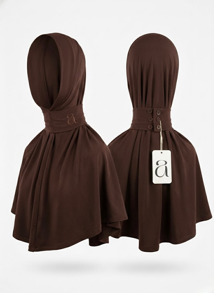 Chocolate Instant Hijab